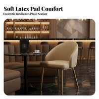 Light Luxury Aesthetic Upholstered Cantilever Chair Italian Inspired Seating Furniture Modern Design Armchair Soft Upholstery for Interior Designers, Restaurant Owners, Homeowners, Dining Room, Reception Area, Kitchen, Home Office