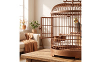 Round Bird Cage Indoor Birdcage Practical for Home
