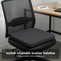 Extra Thick Gel Seat Cushion Breathable Design Honeycomb Cushion High Elasticity for Office Workers, Students, Gaming, Travel, Stadium