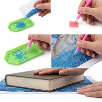 Easter 5D Bunny DIY Diamond Painting Kits for Adults, Handmade Gift DIY Kit for Crafters, Adults
