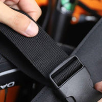 Adjustable Straps 18-22 Inch Bike Transport Bag Foldable Design Folding Bike Storage Box Side Pockets for Cyclists, Commuters, Travel