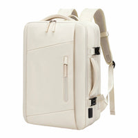 Large Expandable Travel Backpack Multi-Compartment Hand Luggage Laptop Backpack 180° Opening Computer Bag for Commuters, Students, Business Trip