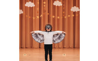 Lightweight Eagle Wings with Mask One Size Fits Most Bird Wings Cape Eye-Catching Cape with Mask Simple to Put on and off for Children, Toddlers, Dress-Up