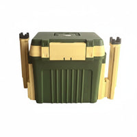 Multi-Function Fishing Box Freshwater and Saltwater Use Lure Storage Box Removable Dividers Organizer for Anglers