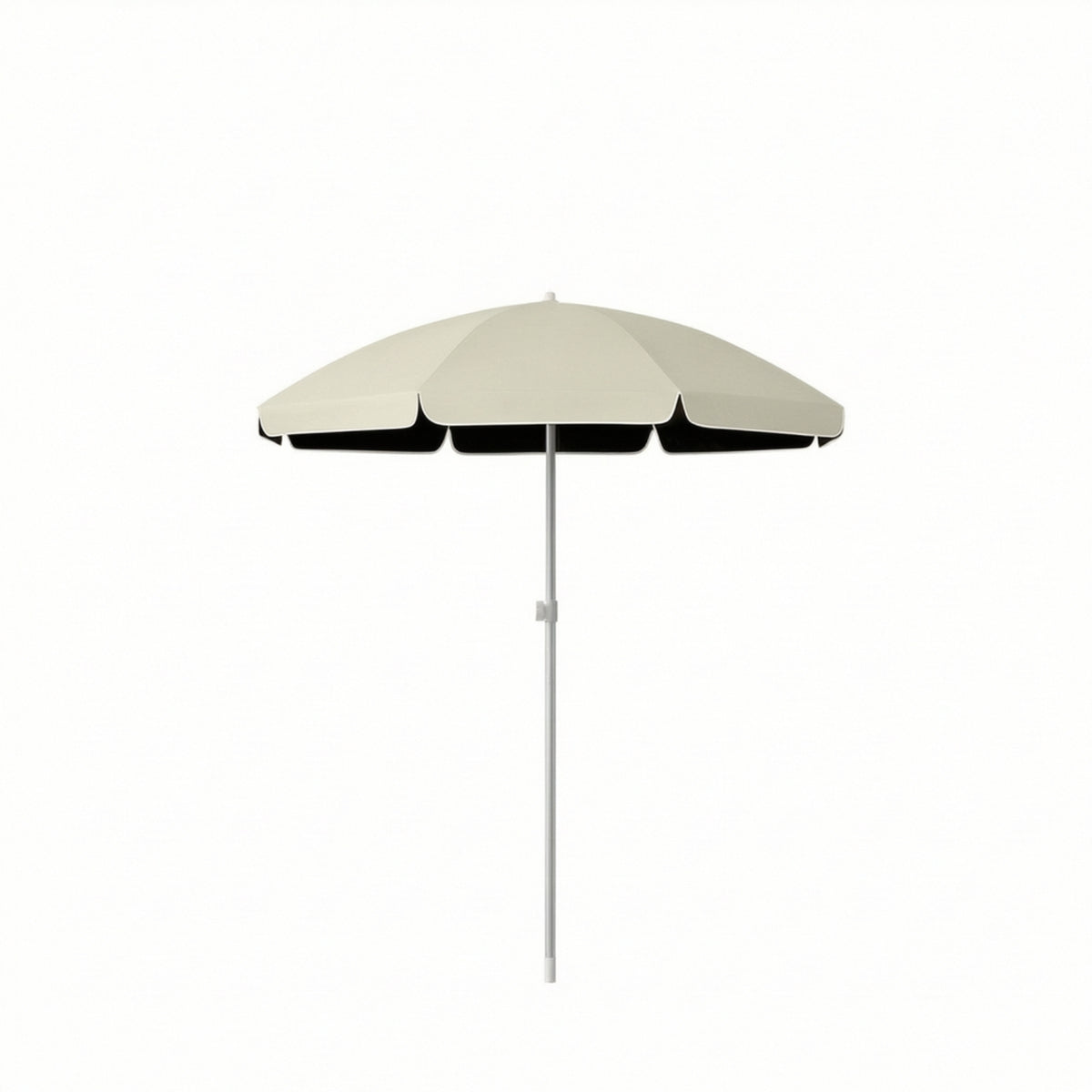 Zunchi Beach Umbrella UPF50+ Outdoor Sun Shade with Black Coating