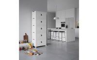 Foldable Storage Cabinet Space-Saving Installation Storage Rack Large Capacity Foldable Cabinet for Students, Apartment, Dorm Room