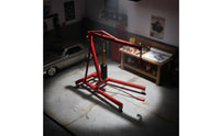 Detailed Miniature Engine Hoist Model Display Decor Display Scene Accessory Photo Prop for Collectors