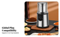 Coffee and Spice grinding machine Multiple Settings Stainless Steel Metal Body