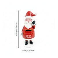 Santa Mailbox Freestanding Mailbox Decoration Outdoor for Porch, Entryway
