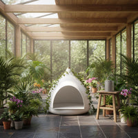 Large Dome Bird Enclosure Long-Lasting Transparent Bird Enclosure Material