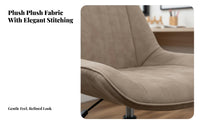 space-efficient Design Armless Shell Chair Comfortable Computer Seat Space-Saving Seating Furniture Ergonomic spine supportrest for Young Adults, Home Office Workers, Makeup Users, Dorm Room, Bedroom, Small Spaces