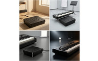 Low-Noise Sustain Pedal with 6.5mm Plug Anti-Slip Electronic Keyboard Sustain Pedal Compact Responsive for Pianists, Home Practice, Live Performance, Studio Recording