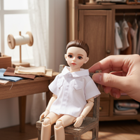 Doll Clothes Casual Shirt for 15cm-20cm Cotton Dolls
