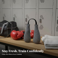 Keeps Gloves Clean Boxing Glove Deodorizer Reusable Boxing Glove Freshener Inserts Lightweight Design Sports Gear Stink Remover Natural Materials for Combat Artists, Hockey Players, Post-Workout, Equipment Storage, Gym Bag, Locker
