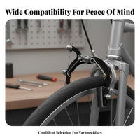 Hook-Type Caliper Brake High-Strength Iron Hook-Type Brake Calipers Street Bike Caliper Brakes Symmetrical Design Cycle
