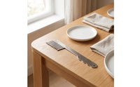 Pasta Fork Stainless Steel Spaghetti Server Comb-Shaped Pasta Server with Tines for Restaurant