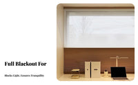 Day and Night Honeycomb Shade Drill Installation Electric Insulated Window Covering Privacy Protection Blackout Cellular Shade for Bedroom, Office