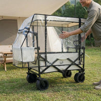 Camp Wagon Rain Cover Water-Resistant Camp Wagon Rainproof Protector for Camping