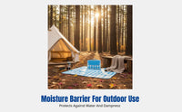 INS Style Outdoor Mat Blanket, Thickened Water-Resistant Oxford Cloth, Beach, Camping, Seasonal Outings