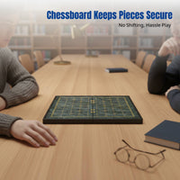 Foldable Chess Set, Multi-Game Board, Kids Strategy Toy, Checkers, Animal Chess, Chinese Chess, Portable, Large
