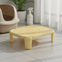 Long-Lasting Cat Litter Mat Waterproof Cat Litter Trapping Mat Large Capacity Pet Supplies Detachable Legs for Kittens
