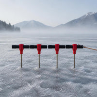 Ice Fishing Tent Pegs and Stand Set for Winter Fishing