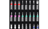 Ratcheting Screwdriver Set Interchangeable Bits Multi Bit Screwdriver Kit Shiny Finish Hardware Tool