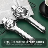 Manual Lemon Liquid R Rust Resistant Lemon Liquid R Handheld Tangy Peel Y Fruits Press Sturdy and Long-Lasting Stainless Steel