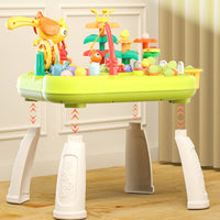 Multifunctional Toddler Activity Table Multi-Purpose Educational Table with Hammer Interactive Toy Detachable for Toddlers, Preschoolers, Playroom, Classroom