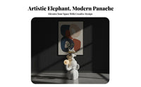 Stacked Elephant Family Side Table Parent-Child Design for Nursery