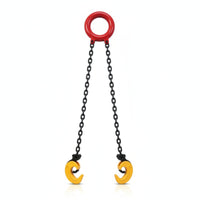 Edge Gripping Plate Lifting Chain Sling Hinged Chain Clamp Sling
