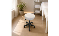 Height Adjustable Swivel Stool Stitched Border Home Seating