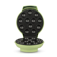 12-Hole Takoyaki Maker Electric Pancake Pan with Dual-Sided Heating, Ceramic Plate, 1200W, EU Plug