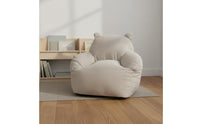 Children's Reading Corner Chair Removable and Washable Cover Young Child Bear Ear Sofa Low Seat Design Kids' Corduroy Armchair for Infants, Playroom