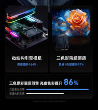 【无需幕布】狮普HD1投影仪超高清2025新款家用墙投卧室家庭影院手机幕办公会议全套白天客厅8K解码4K解码K歌 【1700cvia旗舰版】 无感自动对焦 360°投影支架