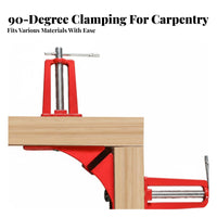 Aluminum Alloy Right Angle Clamp Versatile 90 Degree Corner Clamp L-Shaped Clamping Square Easy to Use Workshop Supply