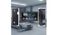 Car Stereo Player Smartphone Integration Car Radio with Touchscreen 7 Inch Double Head Unit for Drivers, Commuters, Road Trips