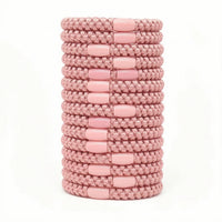 15 Pieces Braided Hair Tie Woven Elastic Hair Band Ponytail Holder Stretch Accessory Soft for Women, Daily Wear, Sports