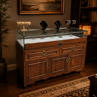 glass display case