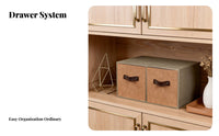 Desktop Drawer Organizer Space-Saving Design Desktop Storage Drawers for Dresser