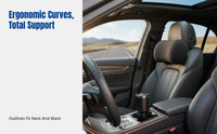 Car Headrest, Neck Support Pillow, Seat Pad, Universal Interior, Multi-Head Design, Ergonomic Viscoelastic Foam, 7A New Model