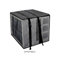Adjustable Buckle Straps Window Air Conditioner Cover Oxford Cloth Window Air Conditioning Cover Box-Shaped Home Protection