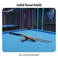 Snooker Cue Extension Handle No-Tool Installation Hardwood Wood Cue Extension Billiard Stick Extender Lightweight Construction