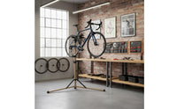 Quick Release Clamp Adjustable Cycle Workstand Heavy-Duty Cycle Repair Stand Tool Tray Workshop Equipment for Cyclists