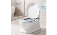 Realistic Potty Training Toilet with Splash Guard Soft Potty Training Toilet Easy to Clean Secure for Toddlers