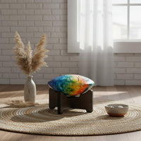 Drum Display Rack Anti-Vibration Sturdy Construction Steel Drum Stand for Meditation, Performance, Meditation Class