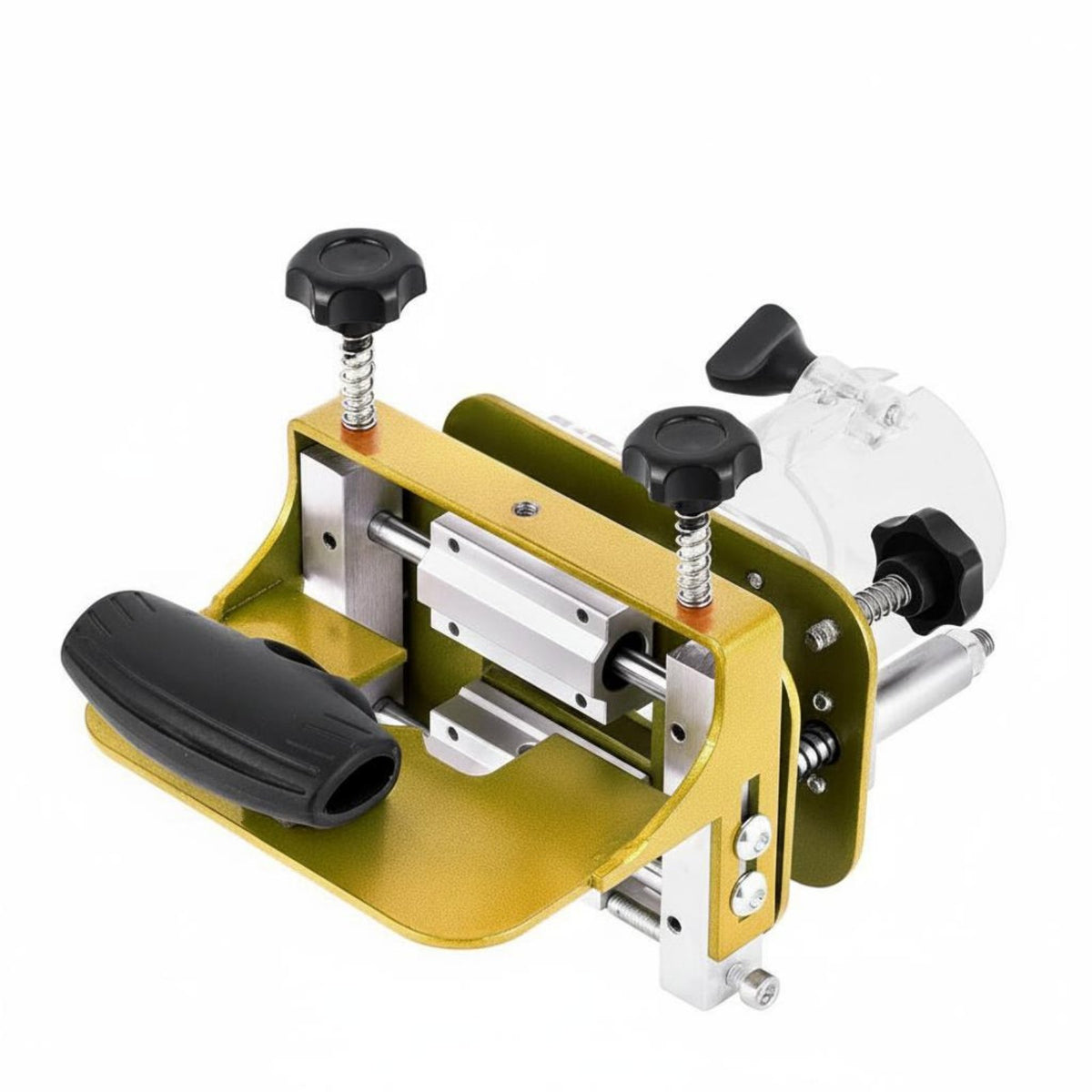 2 in 1 Invisible Fastener Slotting Bracket High Effective Slotting Bracket 65mm Compatible Mortise Jig CNC Machined for Woodworkers