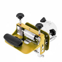2 in 1 Invisible Fastener Slotting Bracket High Effective Slotting Bracket 65mm Compatible Mortise Jig CNC Machined for Woodworkers