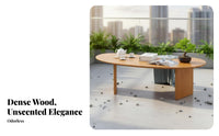 Long-Lasting Low-Profile Coffee Table Stable Structure Bean-Shaped Table Sturdy Construction Living Room Furniture Easy to Clean for Apartment Dwellers, Homeowners, Interior Designers, Balcony, Lounge, Office, Reception Area