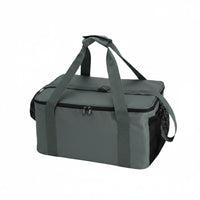 Waterproof Camping Cookware Organizer Oxford Cloth Camping Equipment Bag Mesh Pocket Cookware Storage Bag Zippered